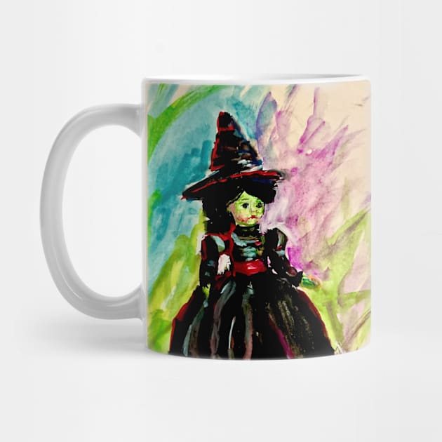 Madame Alexander Happy Meal Wizard of Oz little wicked witch doll. by Peaceful Pigments